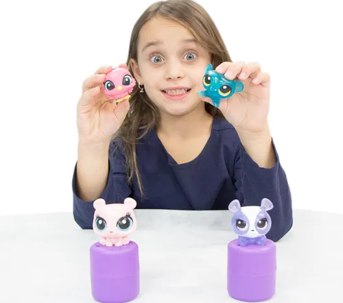 Miniatura 3 de Basic Fun Tech 4 Kids Littlest Pet Shop Mashems Fashems Blind Pack Capsule - Paquete de 4 (4 cápsulas por pedido)