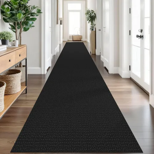 Miniatura 64 de IOHOUZE Alfombra de Área Lavable 4x6 Antideslizante con Respaldo de Goma Alfombras Tejidas para Entrada Interior Alfombras de Dormitorio Alfombra