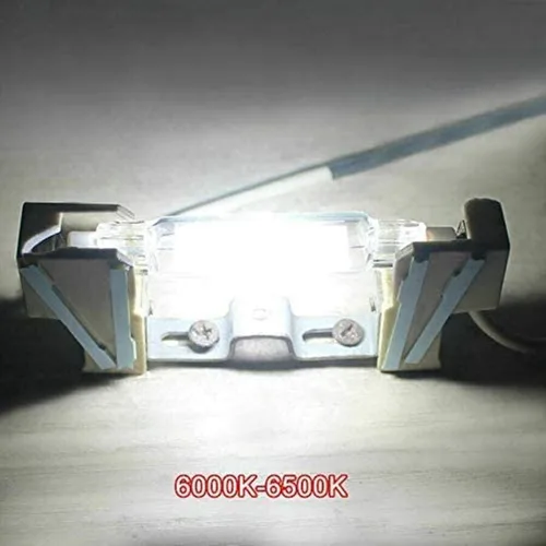 Miniatura 5 de Paquete de 2 luces COB LED R7S de 3.071 in 10 W equivalente a halógeno tipo J T3 120 V regulable luz blanca 6500 K de doble extremo R7S LED J78 Luz