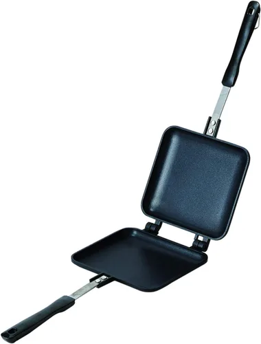 Miniatura 9 de Pearl Metal D-6537 D-6537 Snack DE-SEII - Quemador de gran formato procesado con flúor, 4 agujeros, color negro aluminio