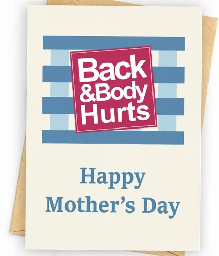 WowBefun Divertida tarjeta del día de la madre y regalos para mamá | Tarjeta feliz del día de la madre y regalos de hijo e hija