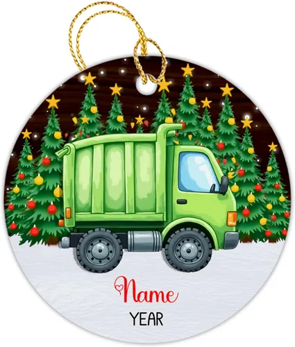 Miniatura 8 de Adorno de Navidad de ambulancia 2023, adorno de ambulancia personalizado con nombre y año, adorno paramédico personalizado, decoración colgante