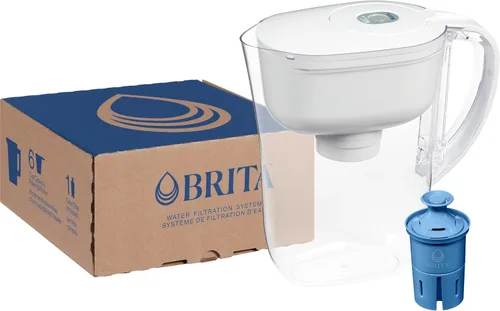Miniatura 12 de Brita Jarra de agua, filtro Metro Elite, elimina el 99% del plomo, incluye 1 filtro, capacidad para 6 tazas, color blanco