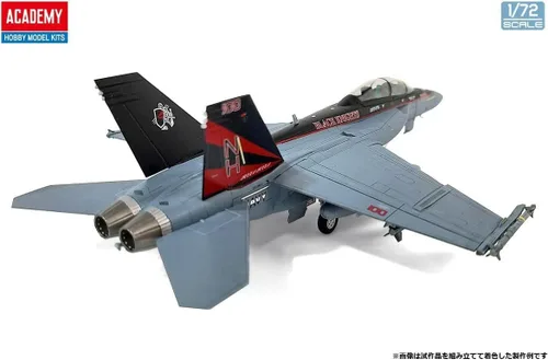 Miniatura 2 de Academy 1/72 US Navy F/A-18F VFA-154 Black Knights Modelo de plástico 12577