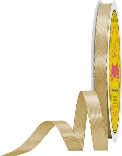 Miniatura 202 de Cinta de satén blanca antigua de doble cara de 1-1/2 pulgadas x 50 yardas, cinta de poliéster para envolver regalos, día de San Valentín, bodas