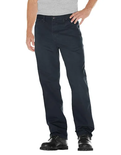 Miniatura 8 de Dickies Jeans de carpintero para hombre, ajuste relajado, pierna recta, Negro, 30 x 30