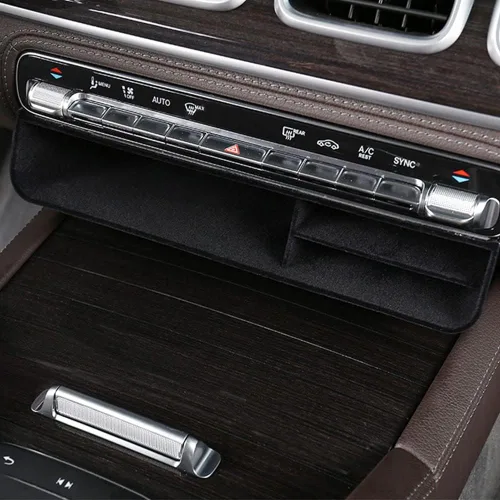 Miniatura 5 de Bandeja Organizadora del Centro de la Consola del Coche Bandeja de Almacenamiento Reposabrazos Caja Contenedora para Mercedes Benz GLS450 X167 63