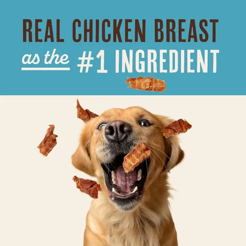 Miniatura 4 de Waggin' Train Golosinas para perros de pollo con rizos de cecina, hechas con pechugas de pollo 100% reales, solo dos ingredientes naturales, gran