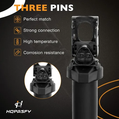 Miniatura 7 de HQPASFY Paquetes de bobinas de encendido, compatibles con BMW X3/X5/X6 2001-2017, 335i/325i/ 328i/320i/330i, 550i/650i/740li y más, reemplaza #