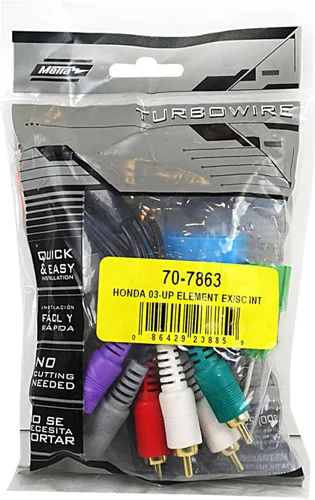 Miniatura 4 de Metra Arnés de cables de retención de amplificador 70-7863 para Honda Element 2003-2011, 707863