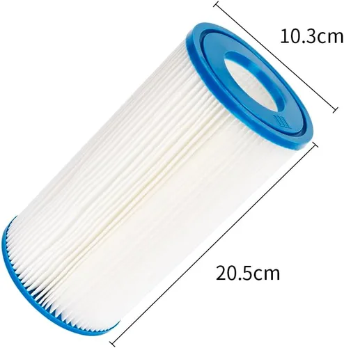 Miniatura 8 de Cartucho de filtro de piscina tipo A o C de repuesto para bomba de filtro para piscinas sobre el suelo, filtro de jacuzzis compatible con bomba