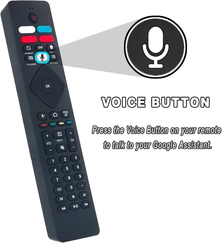 Miniatura 2 de Reemplazo de control remoto de voz RF402A-V14 para Philips Android TV 43PFL5604/F7 43PFL5704/F7 50PFL5604/F7 50PFL5704/F7 55PFL5604/F7 55PFL5704/F7