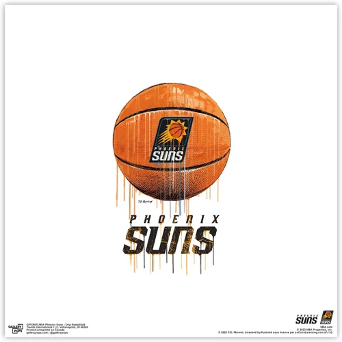 Miniatura 9 de Trends International Gallery Pops NBA Phoenix Suns - Póster de pared de baloncesto por goteo, 12.00 x 12.00 pulgadas, versión de marco negro