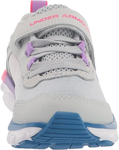 Miniatura 2 de Under Armour Tenis de correr unisex Assert 9 con cierre alternativo ancho para niños