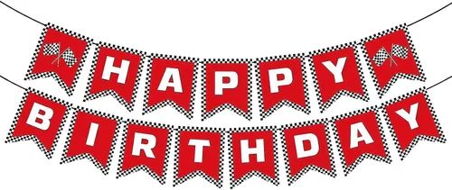 Miniatura 5 de Cartel de feliz cumpleaños, decoraciones para fiestas de cumpleaños, baby shower, niños y hombres, suministros para fiesta de cumpleaños (B)
