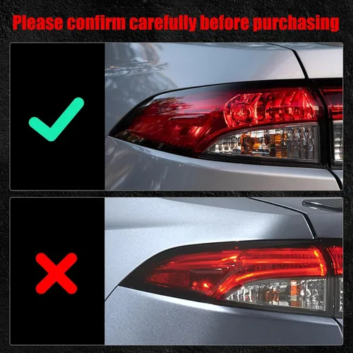 Miniatura 2 de Huray Conjunto de luz trasera exterior para Toyota Corolla 2020-2025 Reemplazo de lámpara trasera 8156002C10 lado del conductor (izquierda)