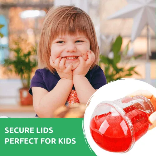 Miniatura 5 de Tazas de postre de plástico transparente con tapa, 30 juegos de cuencos desechables para helado, parfait, pudín de plátano, gelatina y postres