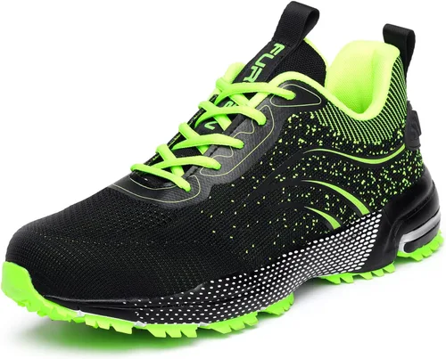 Miniatura 4 de Furuian Steel Toe Shoes for Men Women Lightweight Safety Shoes Comfortable Steel Toe Sneakers Warehouse Industry Work Shoes