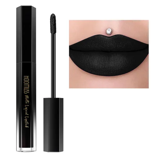 Miniatura 30 de Lápiz labial rojo de larga duración, pintalabios líquido mate para mujeres sin transferencia, a prueba de manchas, suave y fácil de aplicar