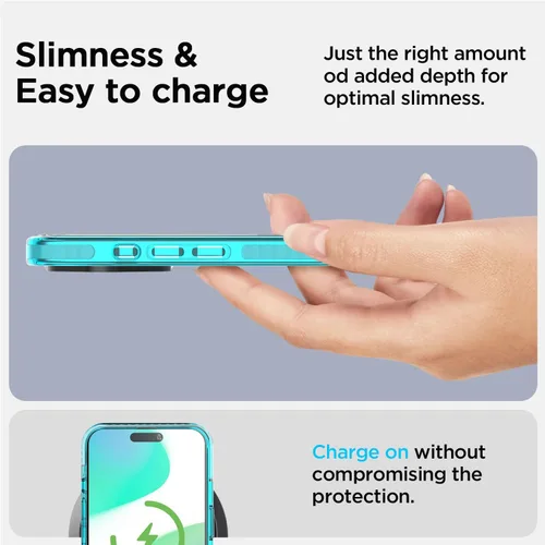 Miniatura 35 de AICase Funda protectora para iPhone 16 compatible con iPhone 16, delgada, ligera, transparente [no amarillenta] Diseño vibrante
