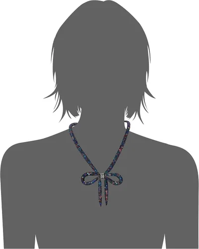 Miniatura 3 de Betsey Johnson Collar con lazo de malla Dark Shadows