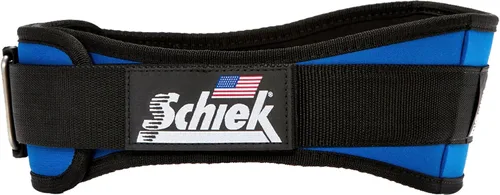 Miniatura 8 de Schiek Modelo deportivo 2004 Nylon 4 3/4" Cinturón de levantamiento de pesas - Negro Azul marino