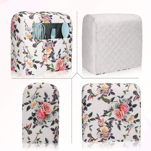 Miniatura 4 de KitchenAid - Funda para batidora, soporte de cocina compatible con mezcladores KitchenAid Hamilton de 5 a 8 cuartos de galón, funda acolchada