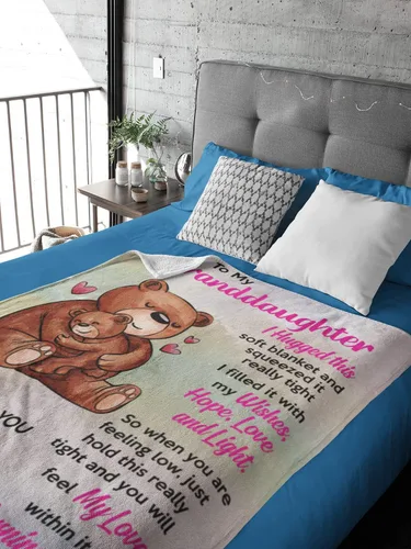 Miniatura 6 de Manta personalizada para hija de papá, mamá a hija, regalos para hija de papá, mamá, regalos de cumpleaños para hija, para hija increíble de papá