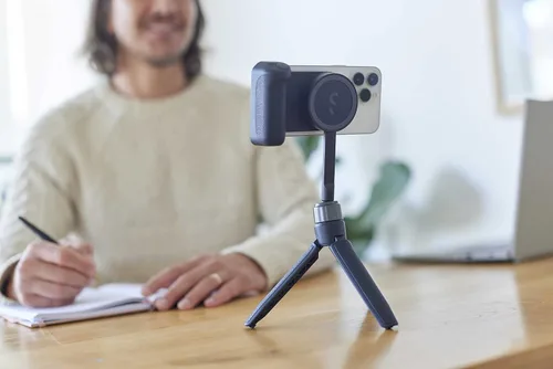Miniatura 9 de ShiftCam SnapGrip Creator Kit para creadores de contenido, incluye SnapGrip, SnapLight, trípode SnapPod - Kit de vlogging para iPhone y Android