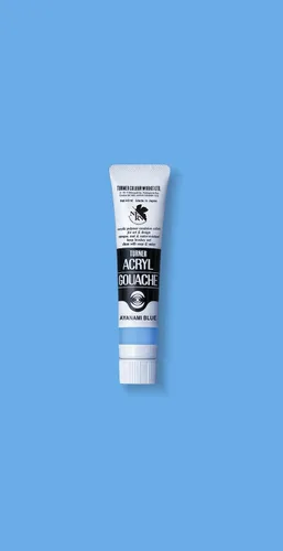 Miniatura 2 de Turner Color Gouache Evangelion 20th Anniversary Ayanami Blue Juego de 3, 0.7 fl oz (0.7 fl oz) (No. 6)