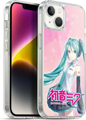 Miniatura 199 de Head Case Designs Licencia Oficial Hatsune Miku Gráficos Lindos Carcasa de Gel [Protección de Grado Militar] Compatible con Apple iPhone 7