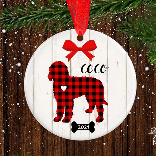 Miniatura 12 de Adorno de Navidad para mascotas, adorno de Beagle, regalos para amantes de mascotas, regalo conmemorativo para mascotas, recuerdo de Beagles