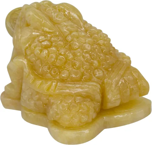 Miniatura 4 de Feng Shui Jade Rana de dinero de tres patas, estatua de sapo de dinero, estatua de sapo de dinero, decoración para tablero de instrumentos