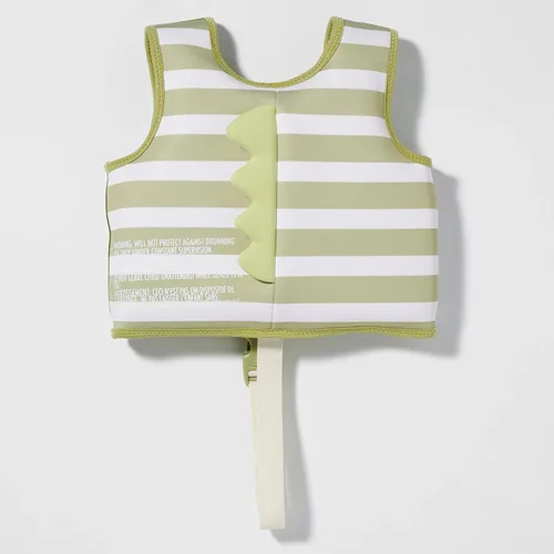 Miniatura 5 de SUNNYLiFE Chaleco de natación - Fabricado con neopreno más una cremallera frontal segura y desarrolla confianza en el agua. Chaleco de natación