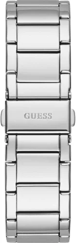 Miniatura 3 de GUESS - Reloj de cuarzo para mujer con correa de acero inoxidable color plateado 20 modelo GW0104L1