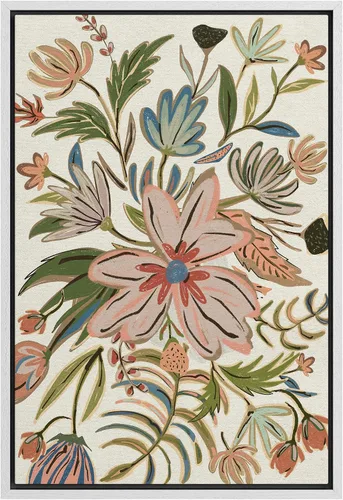 Miniatura 13 de SIGNFORD Lienzo impreso para pared, acuarela, floral, retro, abstracto, naturaleza, desierto, ilustraciones florales botánicas, arte moderno