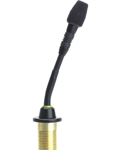 Miniatura 12 de Micrófono Shure MX405LP/C de condensador cardioide, cuello de cisne de 5" con indicador de estado bicolor, menos preamplificador