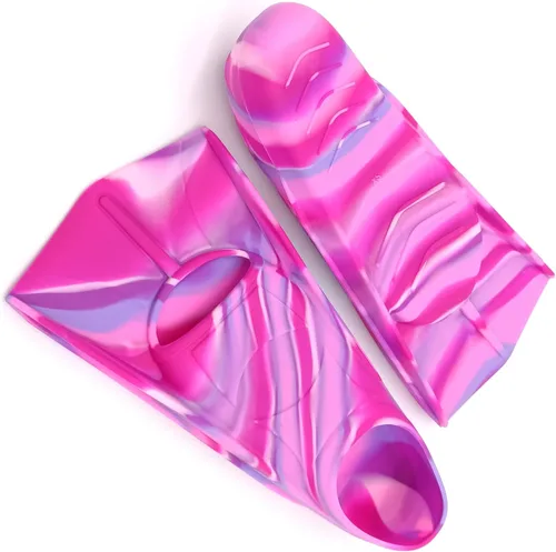 Miniatura 47 de Gugmoy Kids Swim Fins,Comfortable Silicone Flippers for Swimming and Diving,Size Suitable Beginners Kids Girls Boys Adults