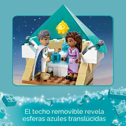 Miniatura 4 de LEGO Disney Wish: Castillo del Rey Magnifico 43224 Juego de Construcción, un Juego de Colección para Niños de 7 años en adelante para Recrear sus
