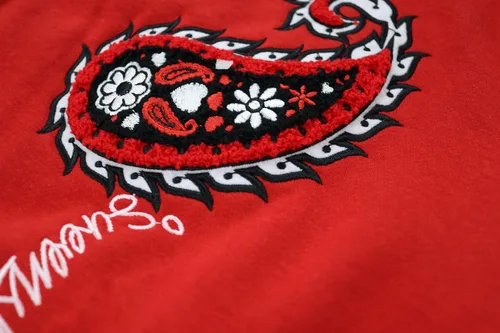 Miniatura 6 de SCREENSHOT Sudadera con capucha 3202 de forro polar urbano para hombre, parche bordado de grafiti, sudadera con capucha