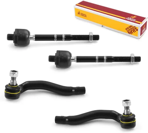Miniatura 161 de Metrix Premium Chassis Parts - Juego de 4 barras de acoplamiento interior y exterior para Audi A3 15-16, Seat Leon 06-20 (México), 09-17 Volkswagen