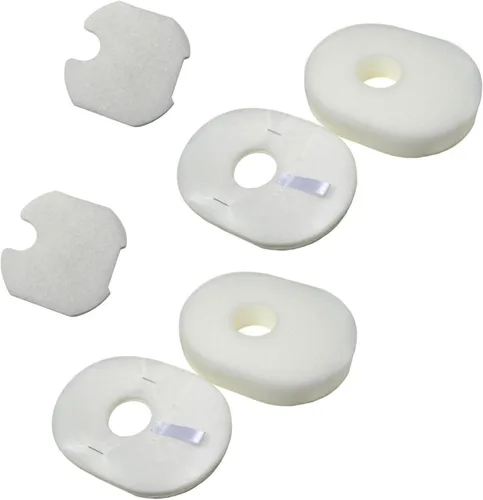 HQRP Paquete de 2 filtros de espuma y fieltro XFFV300 de repuesto para aspiradoras verticales ultraligeras Shark Rocket Deluxe UV450 UV450_26 HV300