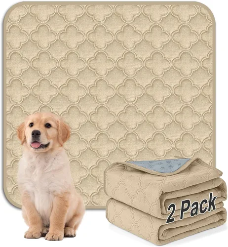 Miniatura 24 de FunFurry Forro lavable para jaula de conejillo de indias, paquete de 4 almohadillas reutilizables y lavables, ropa de cama impermeable
