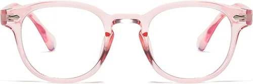 Miniatura 13 de AIEYEZO Retro Computer Blue Light Blocking Glasses for Men Women Fashion Round Computer Gaming Glasses