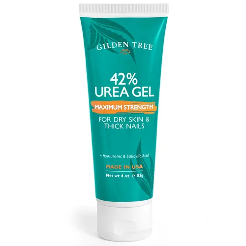 GILDEN TREE Gel de urea 42 % para pies, máxima fuerza, suaviza los callos del talón agrietado y las uñas gruesas de los pies