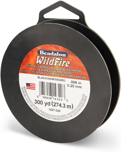 Miniatura 41 de Beadalon Wildfire Ultra - Beading Thread, Beading Supplies for Crafters, Jewelry Makers, Beaders. Braided Fishing Line