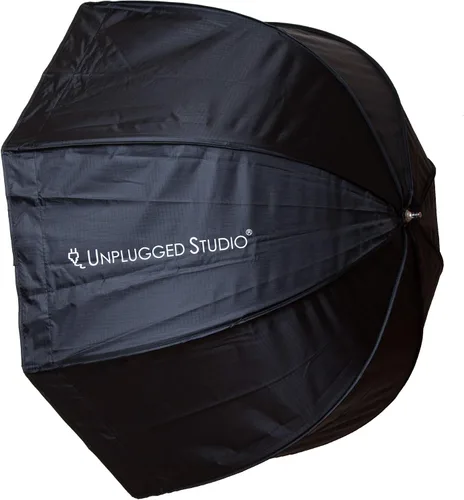 Miniatura 10 de UNPLUGGED STUDIO 24" x 36" 23.6 in x 35.4 in paraguas rectangular softbox con bolsa de transporte - Modificador de luz portátil para retrato