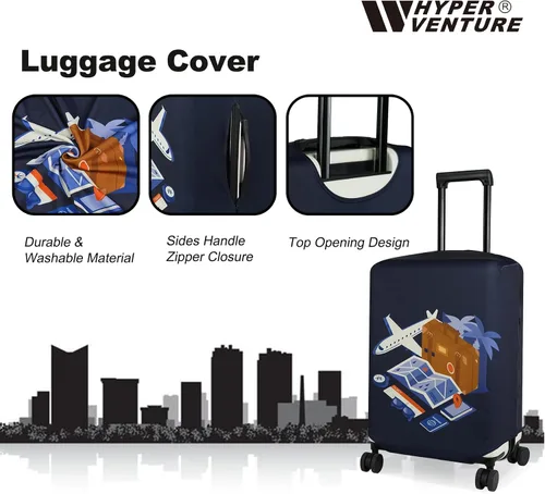 Miniatura 3 de HYPER VENTURE Funda de equipaje Maleta Protetor, Viaje, Viaje