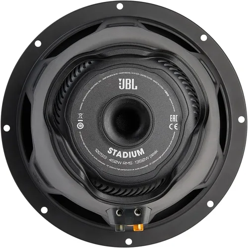 Miniatura 3 de JBL Estadio 102SSI - Subwoofers de audio para automóvil de alto rendimiento de 10" (250 mm), 450 W RMS, pico de 1350 W, sensibilidad (@ 2.83 V)