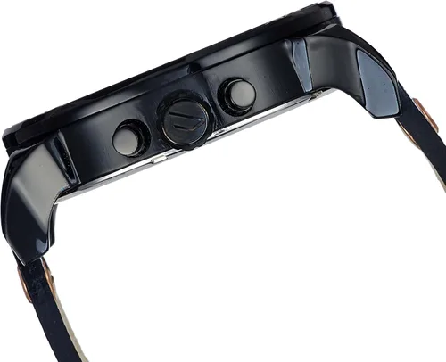 Miniatura 3 de Diesel Mr Daddy 20 relojes reloj multiuso de piel Negro